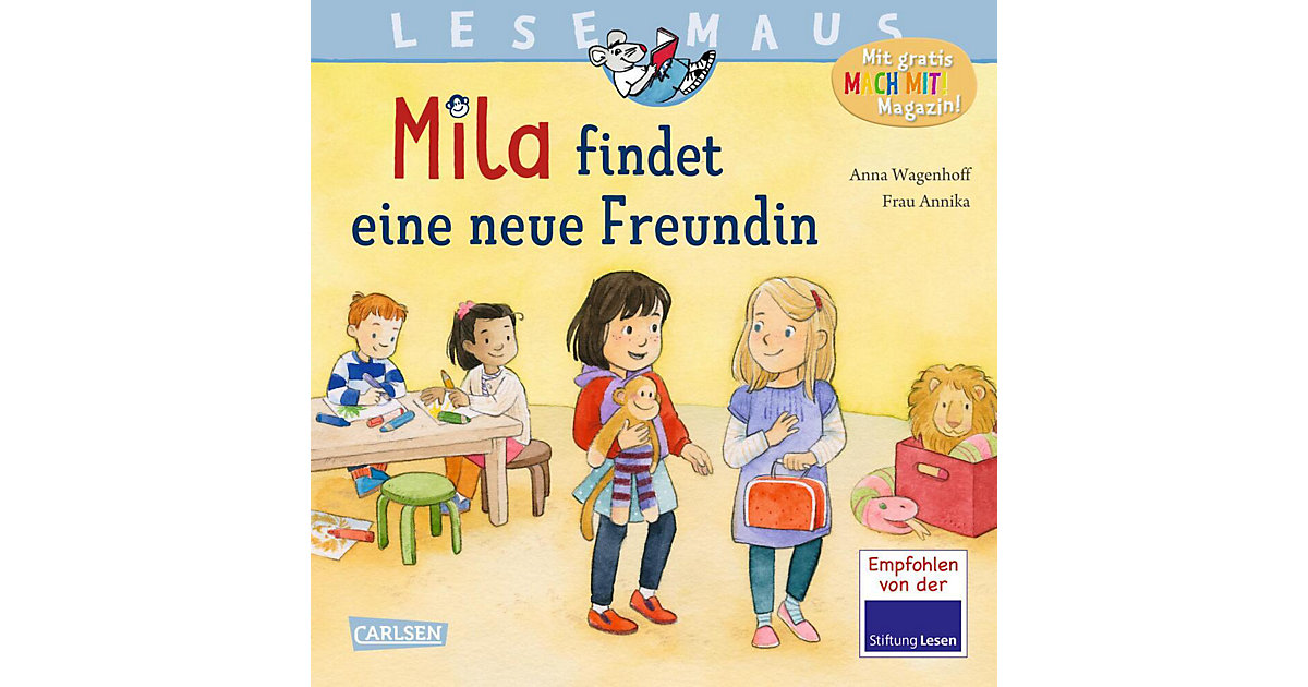 Spielzeug: Carlsen Verlag Buch - LESEMAUS 211: Mila findet eine neue Freundin