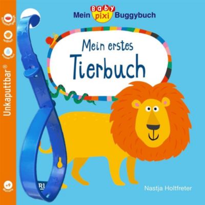 Image of Buch - Baby Pixi (unkaputtbar) 120: Mein Baby-Pixi-Buggybuch: Mein erstes Tierbuch