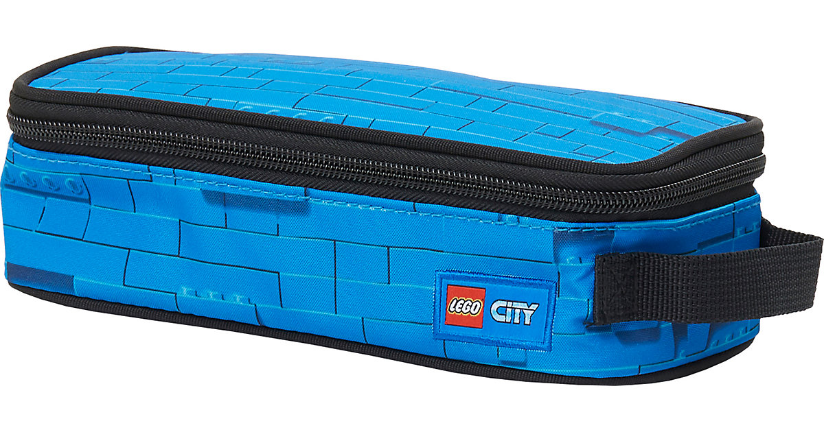 Spielzeug: Lego Etuibox  CITY Police Adventure, unbefüllt (2022) blau Jungen Kinder