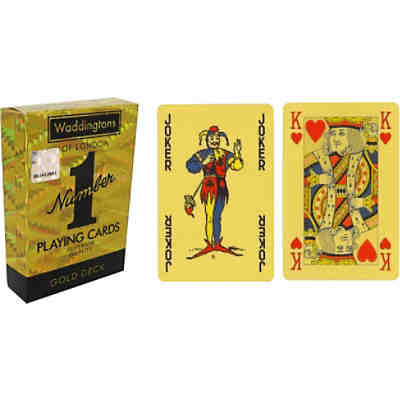 No1 Gold Deck Playing Cards