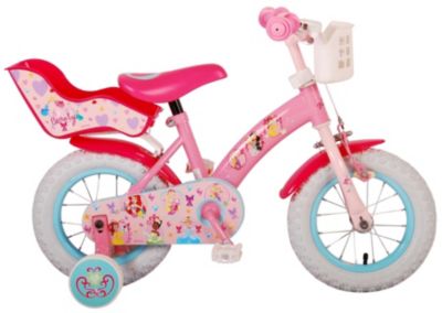 Kinder Fahrrad Puppensitz Disney Princess Prinzessin Mädchen Puppen Sitz 