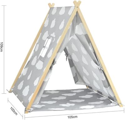 B-Ware Spielzelt Zelt für Kinder mit Fenster Spielhaus Kinderzelt OSS02-W-bwaren 