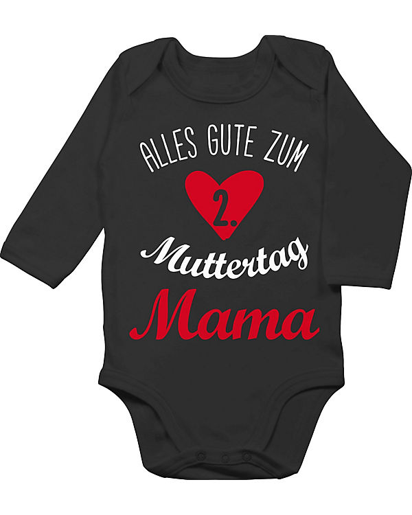 Alles Gute zum ersten Muttertag Shirtracer Baby Body Kurzarm für Jungen und Mädchen Mutter Geschenke Tochter & Sohn Baby 