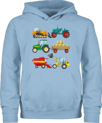 - Kinder Traktor Baby Langarmshirt für Jungen und Mädchen Shirtracer Baby Bagger Traktor und Co