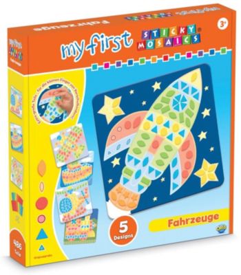 myToys: "My First Sticky Mosaics" / Fahrzeuge