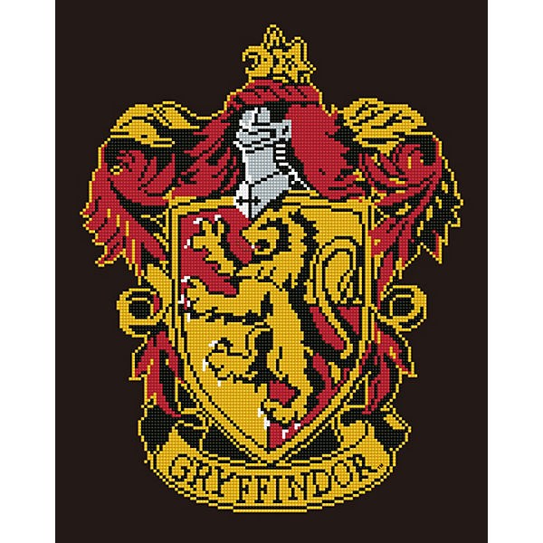 DIAMOND DOTZ® Original Diamond Painting "Gryffindor Crest" Harry Potter 40 x 50cm ab 8 Jahren (CD238000107)