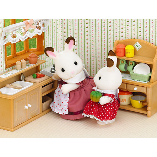 Набор "Кухня в коттедже" Sylvanian Families, новая версия от Эпоха Чудес
