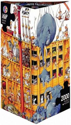 Пазл "Ноев ковчег", 2000 деталей, HEYE