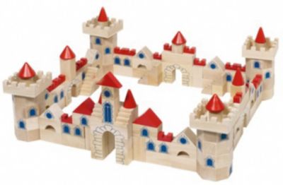 TOYS PURE Деревянный конструктор "Рыцарский замок"