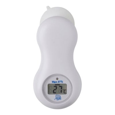 reer MyHappyPingu Badethermometer 2in1 Digitales Thermometer Raumthermometer 