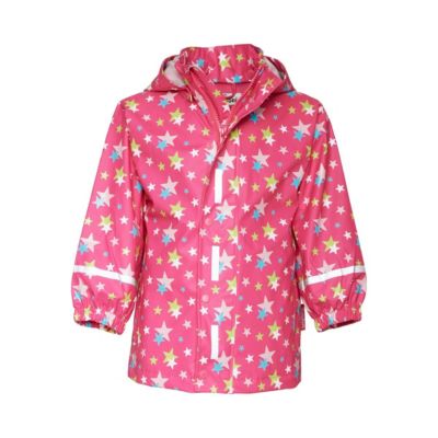 Playshoes Regenjacke mit abnehmbarer Kapuze Sterne