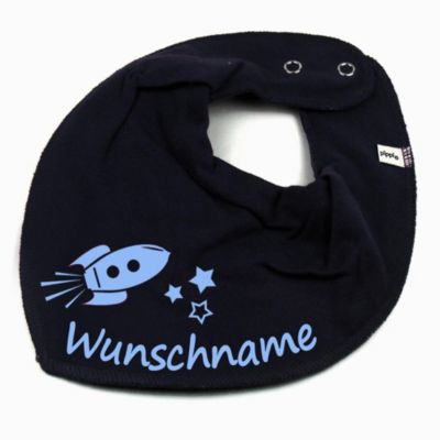 elefantasie Halstuch Rakete personalisiert mit Namen