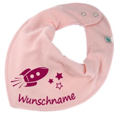 elefantasie Halstuch Rakete personalisiert mit Namen
