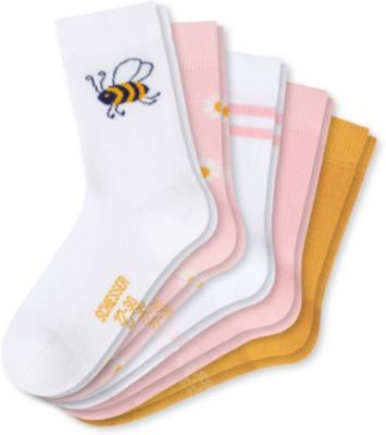 Schiesser Mädchen Socken 5er Pack - Baumwolle Mit Stay-Fresh