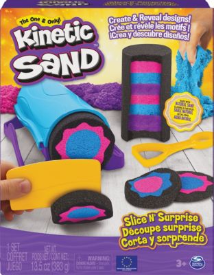 Kinetic Sand Regenbogen-Mix Set Formbarer Spielsand Knetsand Zaubersand Kinder 