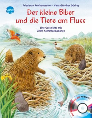 Image of Buch - Der kleine Biber und die Tiere am Fluss, m. Audio-CD