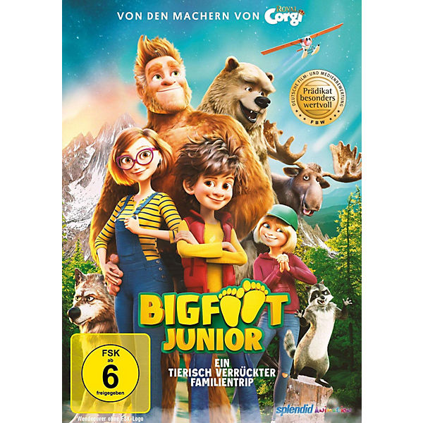 DVD Bigfoot Junior-Ein tierisch verrrückter Familientrip
