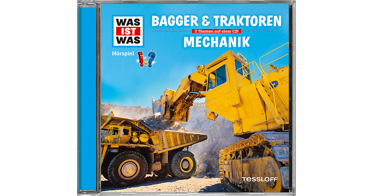Spielzeug: Tessloff Verlag CD Was ist Was 46 - Bagger und Traktoren /Mechanik Hörbuch