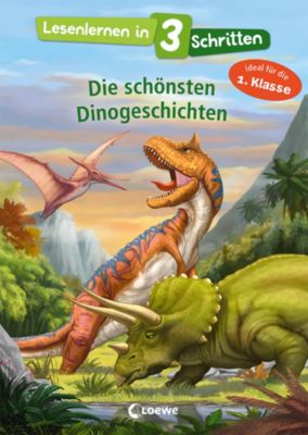 Image of Buch - Lesenlernen in 3 Schritten - Die schönsten Dinogeschichten