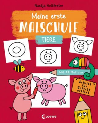 Image of Buch - Meine erste Malschule - Tiere