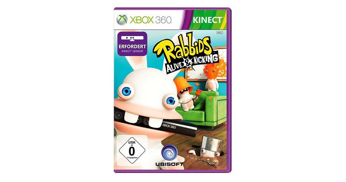 Vorschaubild von XBOX360 KINECT Raving Rabbids - Alive and Kicking Vorschaubild von XBOX360 KINECT Raving Rabbids - Alive and Kicking