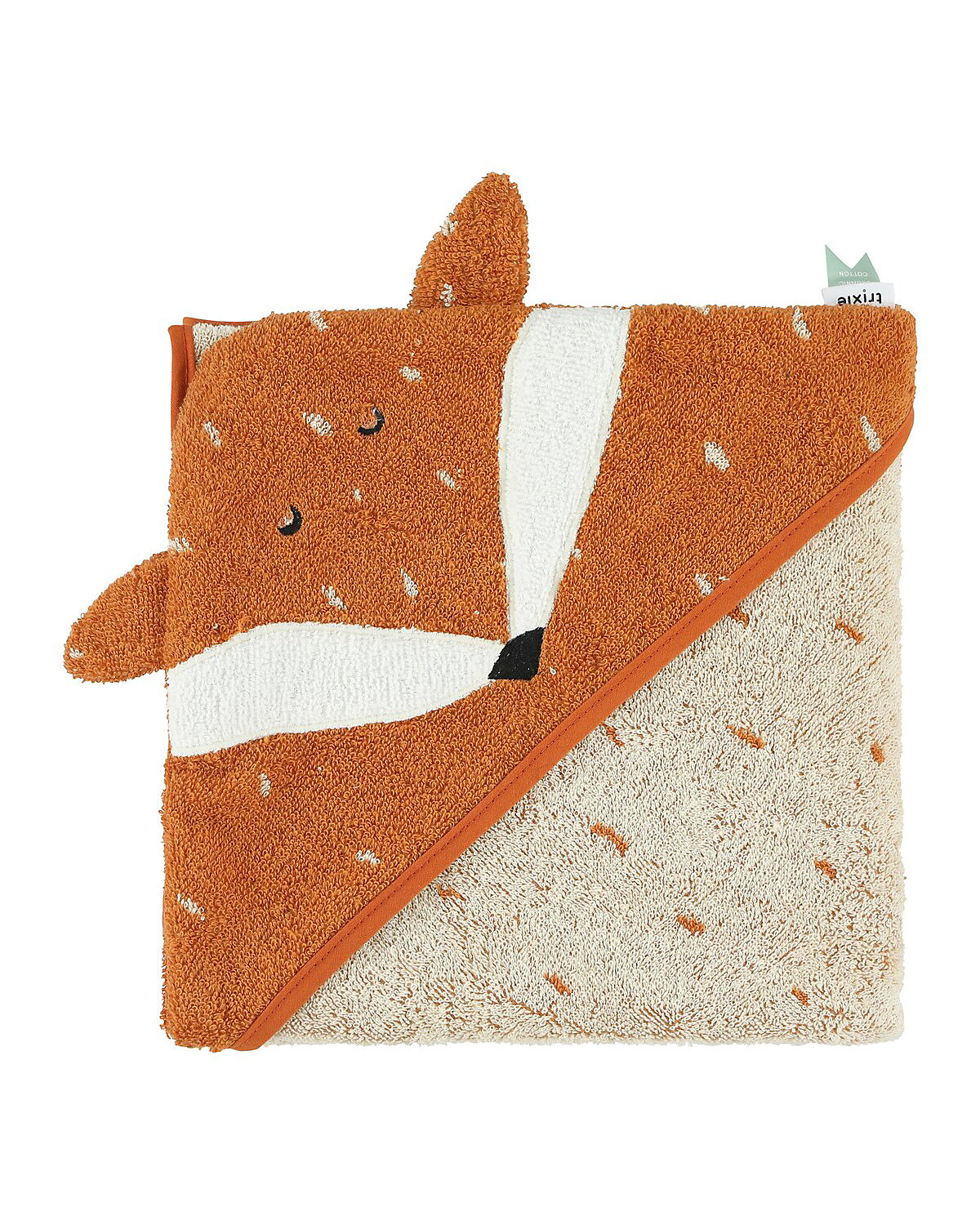 trixie Kapuzenbadetuch Mr. Fox 75 x 75 cm