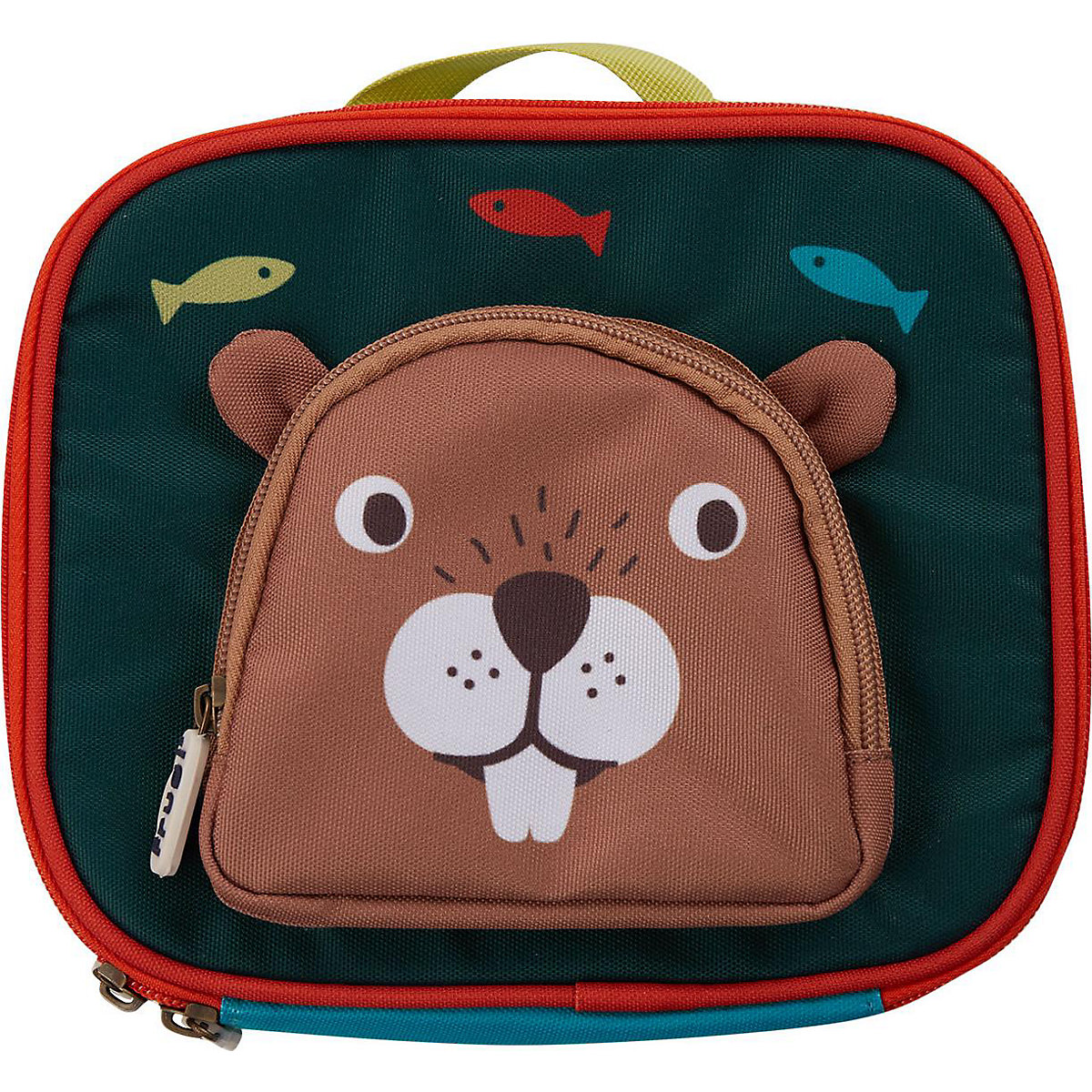 frugi Lunchbag/Kindertasche Pack A Snack Beaver