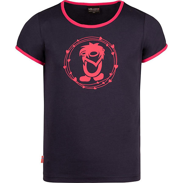 T-Shirt OPPLAND mit UV-Schutz für Mädchen, Organic Cotton
