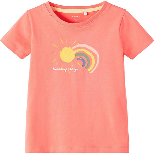 Set T-Shirt + Shorts NMFZIGGIE für Mädchen, Organic Cotton