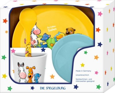 Kinder Frühstücksset Minions Melamin Kindergeschirr Disney Geschenkidee 