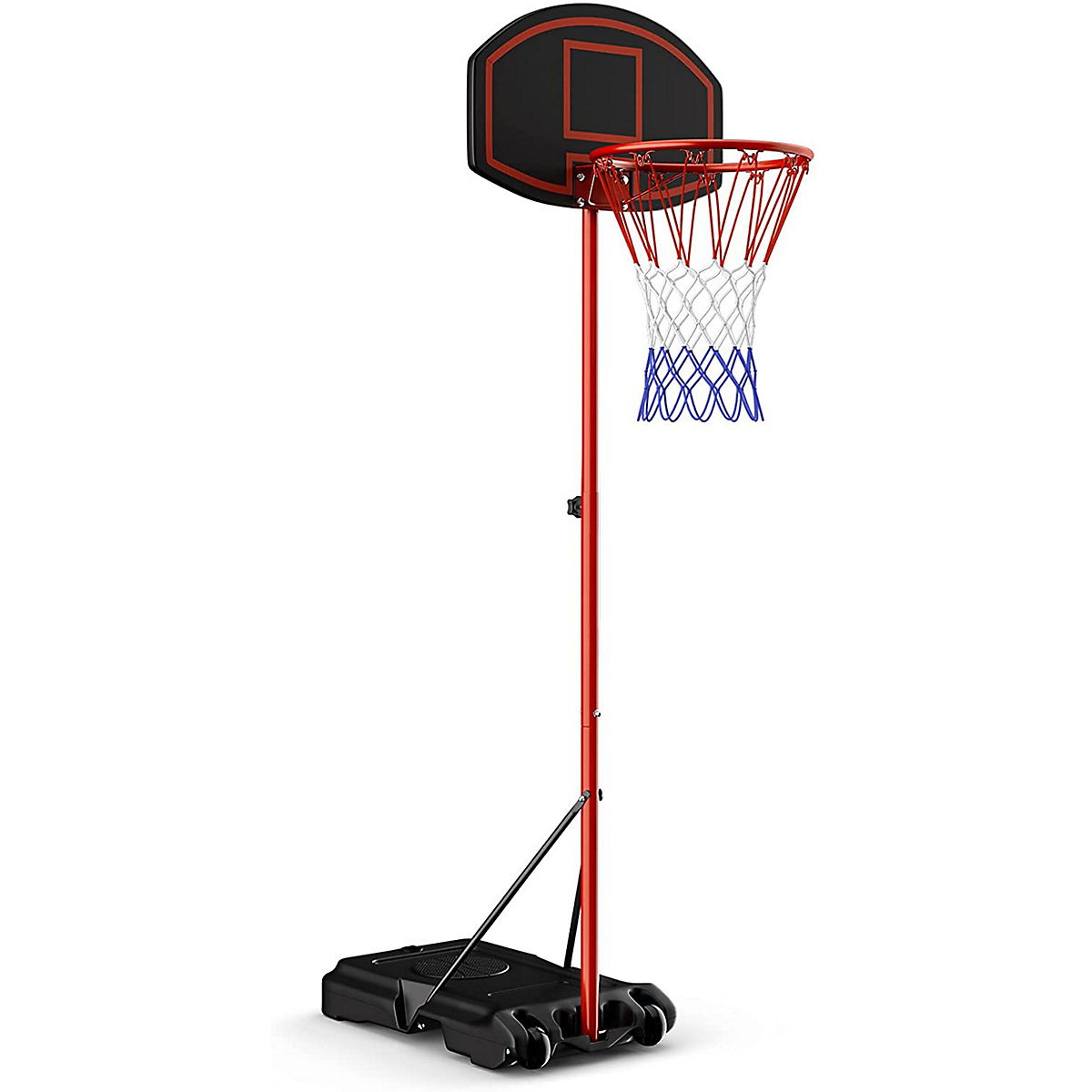 COSTWAY® Basketballständer 158 218cm 5 Stufen höhenverstellbar
