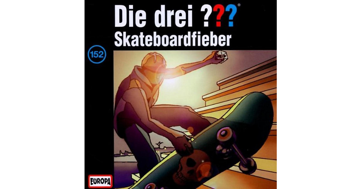 CD Die Drei ??? 152 - Skateboardfieber Hörbuch