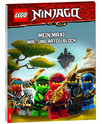 Image of Buch - LEGO® NINJAGO® - Mein Maxi Mal- und Rätselblock
