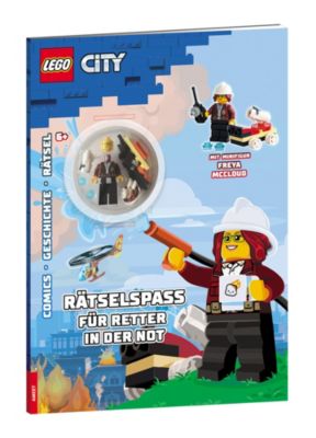 Image of Buch - LEGO® City- Rätselspaß Retter in der Not, m. 1 Beilage Kinder