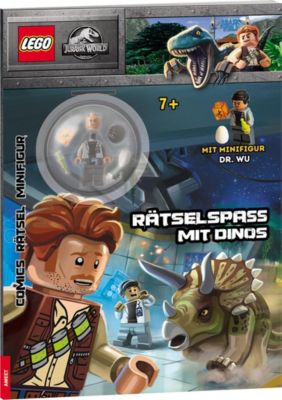 Image of Buch - LEGO® Jurassic World(TM) - Rätselspaß mit Dinos, m. 1 Beilage