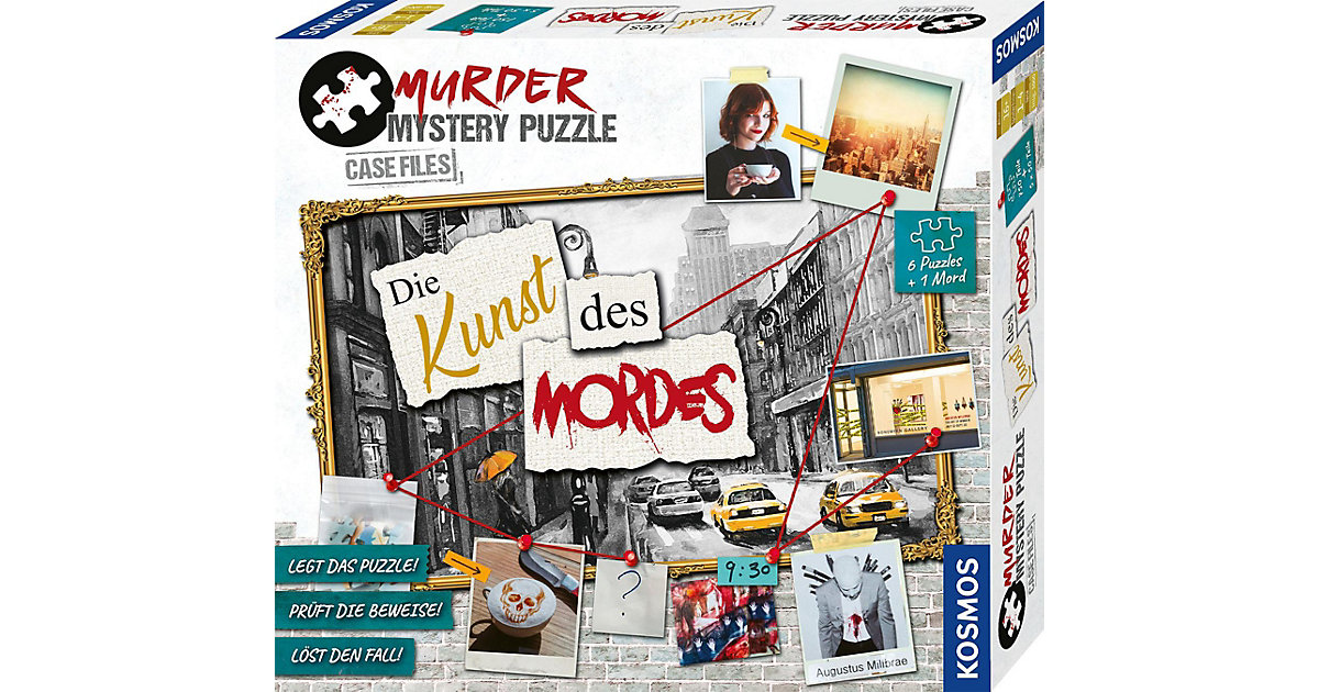 Puzzles: Kosmos Murder Mystery Puzzle - Die Kunst des Mordes