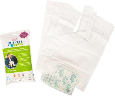 Одноразовые пакеты Potette Plus 30 шт