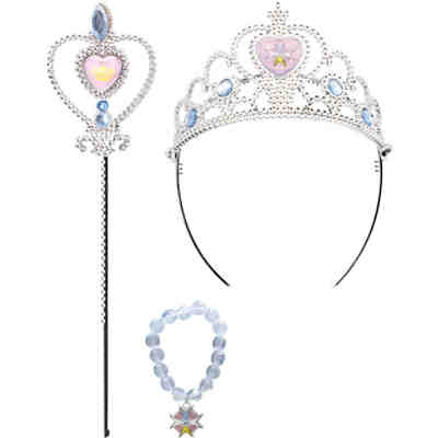 "Prinzessin Maja von Hohenzollern" Prinzessin-Set Zepter, Krone und Armband - in Geschenkpackung 18x5x30 cm