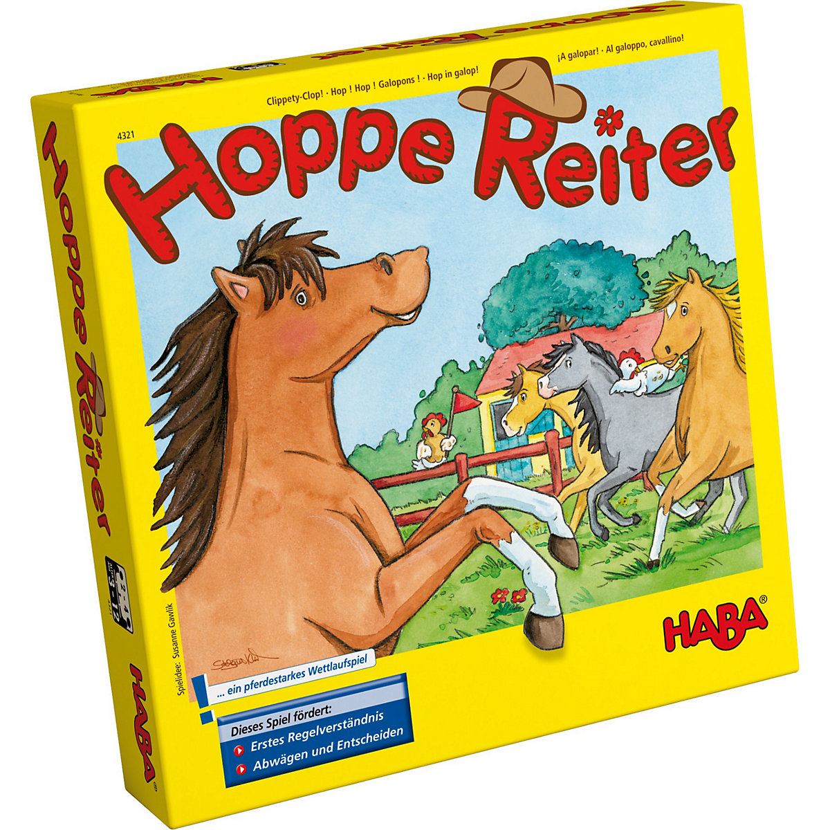 HABA 4321 Hoppe Reiter