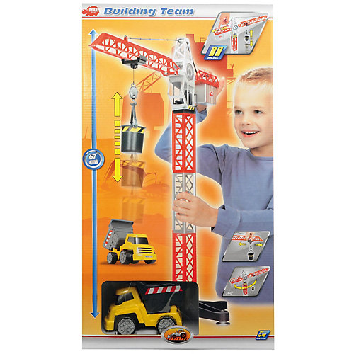 DICKIE Набор кран+самосвал, 67-13,5 см. от Dickie Toys