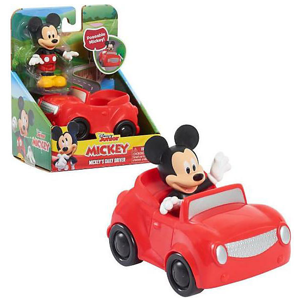 Mickey Mouse Mickey On The Move Vehicle Asst.
