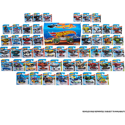 Набор машинок Hot Wheels, 50 шт от Mattel