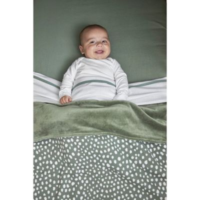 Gepunktet Grau Wickeln 80x80 cm Weich Baby Kleinkinder Decke 100% Baumwolle 