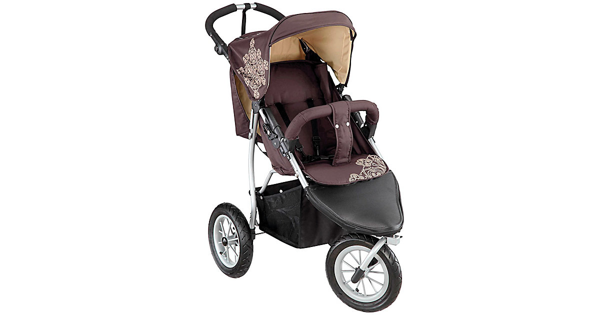 Knorr Toys · Jogger Joggy S mit Schlummerverdeck, chocolate-beige Knorr Toys · Jogger Joggy S mit Schlummerverdeck, chocolate-beige