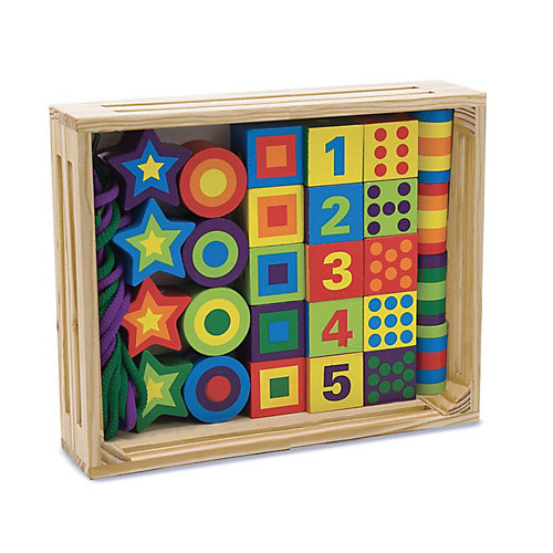 Сшивание бусин, Melissa & Doug от Melissa & Doug