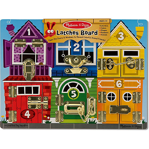Доска с задвижками, Melissa & Doug