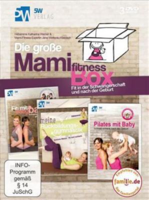 Die groe Mamifitness-Box, 3 DVDs Hrbuch