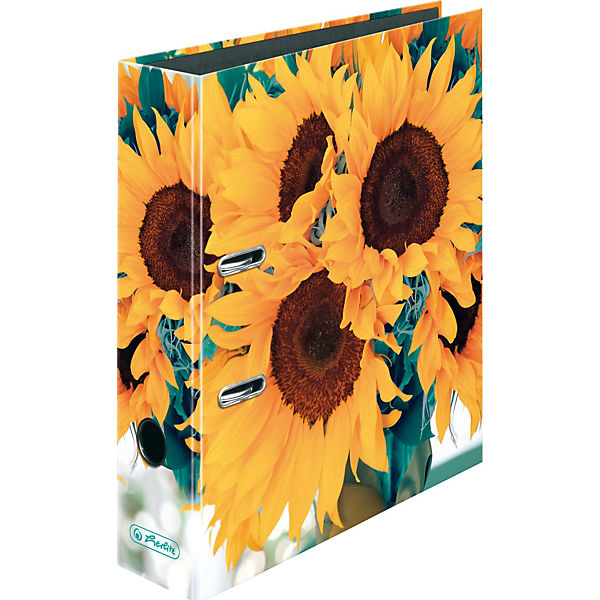 Ordner maX.file Sonnenblumen, 8 cm