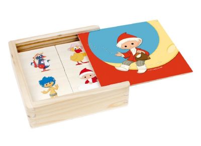 Image of "Holz-Memo ""Unser Sandmännchen und seine Freunde"" (Kinderspiel)"