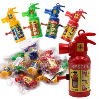 Kinder Rot Plastik Feuerloescher Geformtes Wasserpistole-Spielzeug  V4Z5 